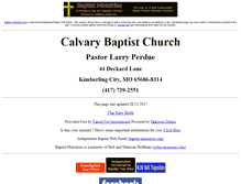 Tablet Screenshot of kimberling-city.calvary-baptist-online.us