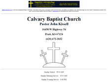 Tablet Screenshot of pratt.calvary-baptist-online.us